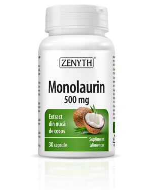 monolaurin - монолаурин – екстракт от кокос с антибактериално, противогъбично и антивирусно действие. Подкрепя имунитета при различни типове инфекции и алергии.
