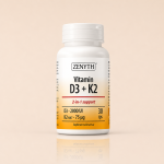 Витамин D3+К2 (2000 IU D3+75мкг. К2 МК- 7)