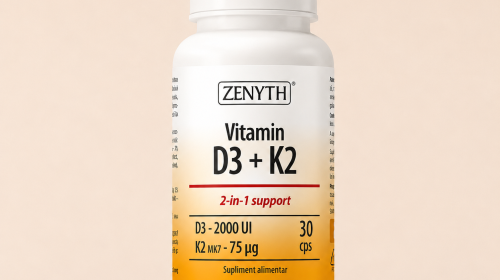Витамин D3+К2 (2000 IU D3+75мкг. К2 МК- 7)
